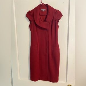 Classiques Entier vintage Red Cross Collar dress size 2
